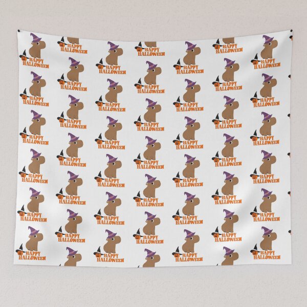 Item preview,  Funny Halloween Capybara  designed and sold by Tamas Das.
