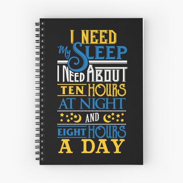 Item preview, I Need My Sleep Funny Sleep Lover Napping Sleeping designed and sold by Delightfully Cynical.