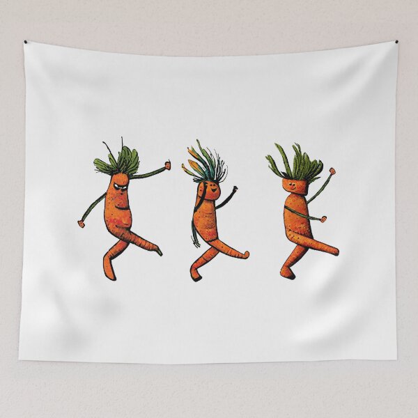 Item preview, Dancing carrots designed and sold by cajusti.