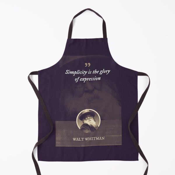 Item preview, Walt Whitman - Simplicity is the glory of expression designed and sold by Syahrasi.