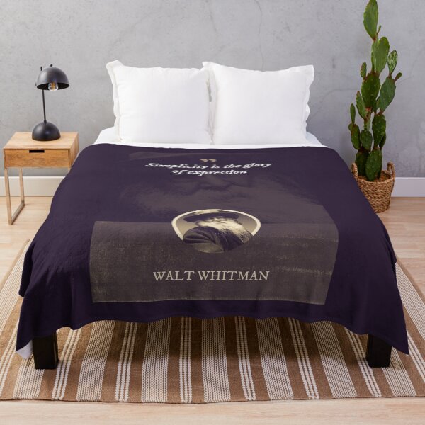 Item preview, Walt Whitman - Simplicity is the glory of expression designed and sold by Syahrasi.