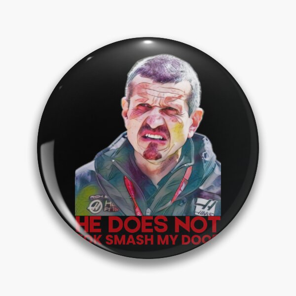 Item preview, Guenther Steiner F1 He Does Not Fok Smash My Door  designed and sold by Njoro12.