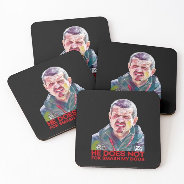 Item preview, Guenther Steiner F1 He Does Not Fok Smash My Door  designed and sold by Njoro12.