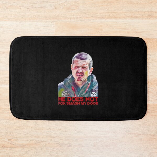 Item preview, Guenther Steiner F1 He Does Not Fok Smash My Door  designed and sold by Njoro12.