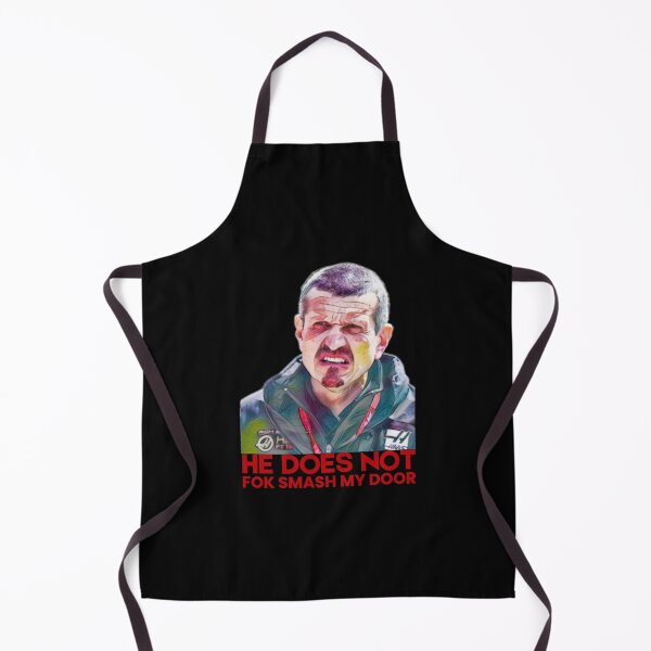 Item preview, Guenther Steiner F1 He Does Not Fok Smash My Door designed and sold by Njoro12.