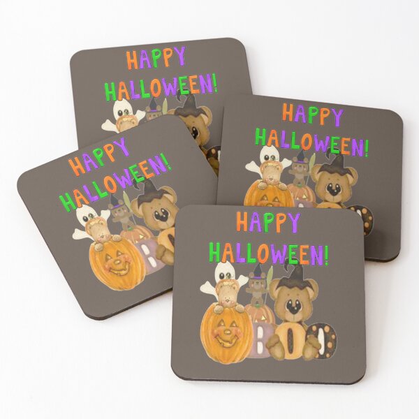 Item preview, Playful Halloween,   Halloween Lettering Spooky Halloween kawaii fun design, Vintage Halloween, Kawaii Carved Pumpkin Vibes,Witches Brew And All Things Halloween designed and sold by Adri Barnard.
