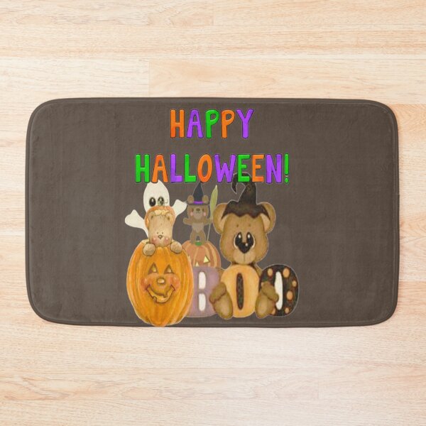 Item preview, Playful Halloween,   Halloween Lettering Spooky Halloween kawaii fun design, Vintage Halloween, Kawaii Carved Pumpkin Vibes,Witches Brew And All Things Halloween designed and sold by Adri Barnard.
