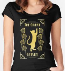 The Great Catsby Women's Fitted Scoop T-Shirt
