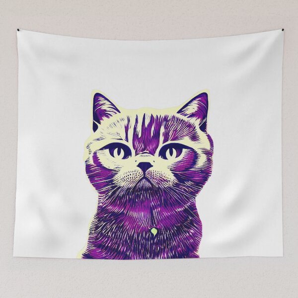 Item preview, British shorthair cat art 27 designed and sold by Catator.