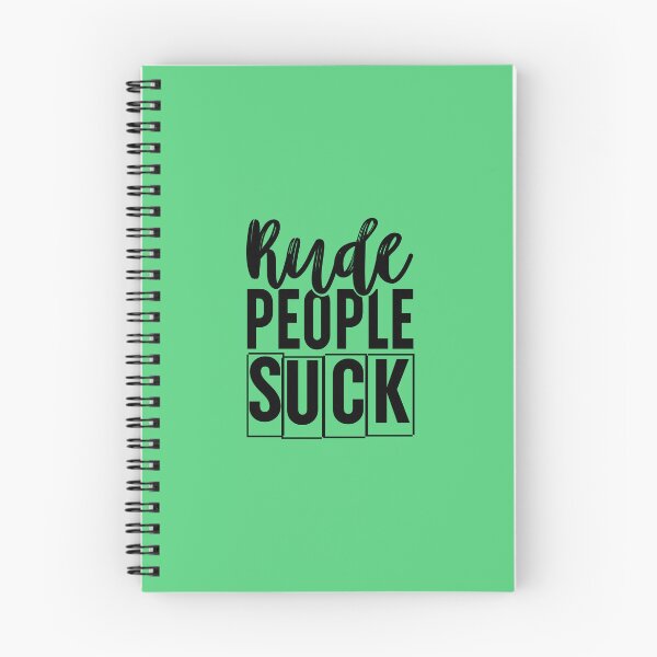 Item preview, Rude People Suck designed and sold by Moeez Javed.