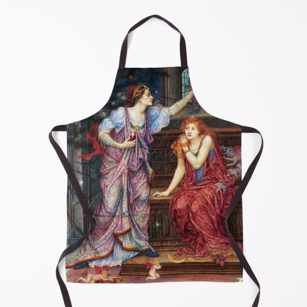 Item preview, Queen Eleanor and Fair Rosamund - Vintage Painting designed and sold by LP.