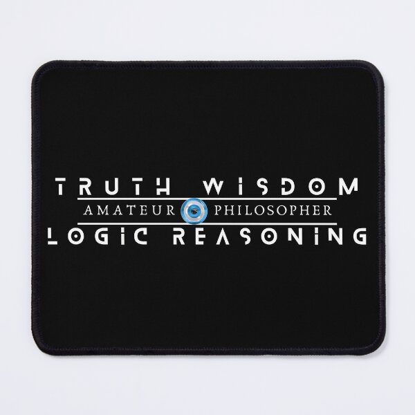 Item preview, Amateur Philosopher Truth Wisdom Logic Reasoning White designed and sold by Yiorgos Designs.