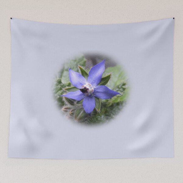 Item preview, Single borage designed and sold by indiafrankk.