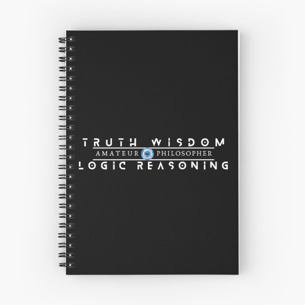 Item preview, Amateur Philosopher Truth Wisdom Logic Reasoning White designed and sold by Yiorgos Designs.