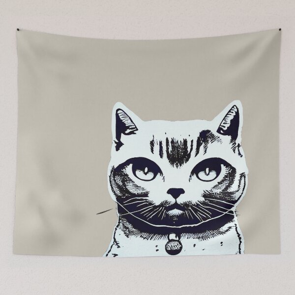 Item preview, British shorthair cat art 30 designed and sold by Catator.
