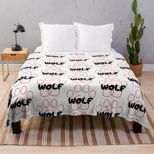 Item preview, If your pet is called Wolf, give a personalized mat. Names for cats and dogs. Wolf pet names. designed and sold by EMIPRINCESS.