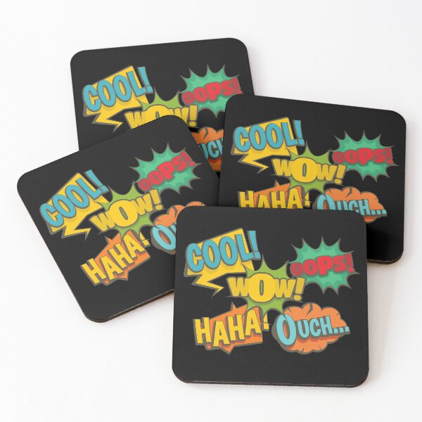 Item preview, Retro speech bubbles designed and sold by RockBeeDesigns.