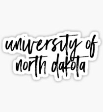 University of North Dakota Sticker