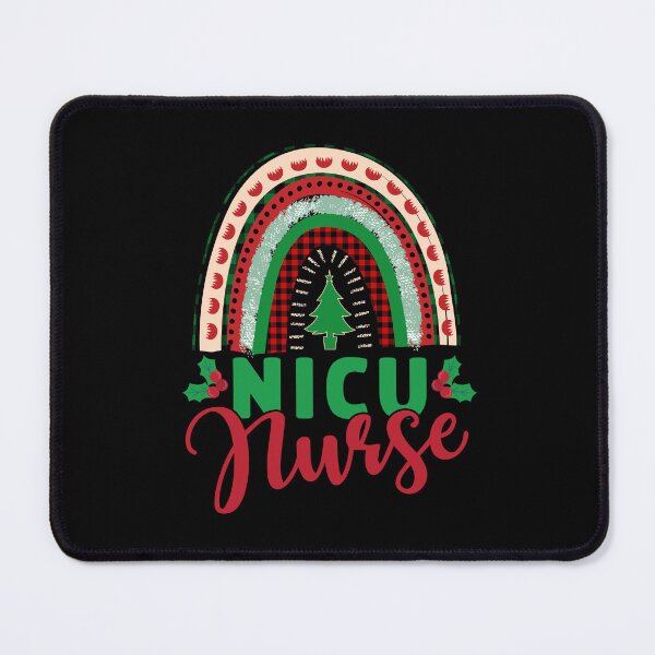 Item preview, NICU Nurse Rainbow Christmas designed and sold by LAWRENCE-MORROW.