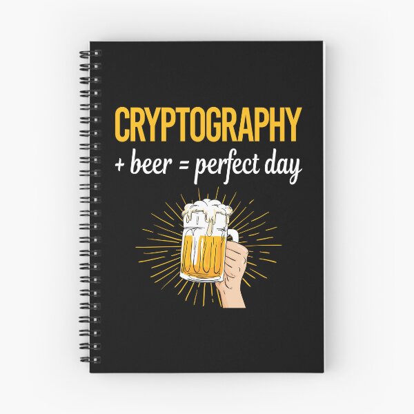 Item preview, Beer Perfect Day Cryptography designed and sold by WigglesDailey.