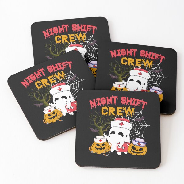 Item preview, Night Shift Crew Nurse Halloween  designed and sold by LAWRENCE-MORROW.