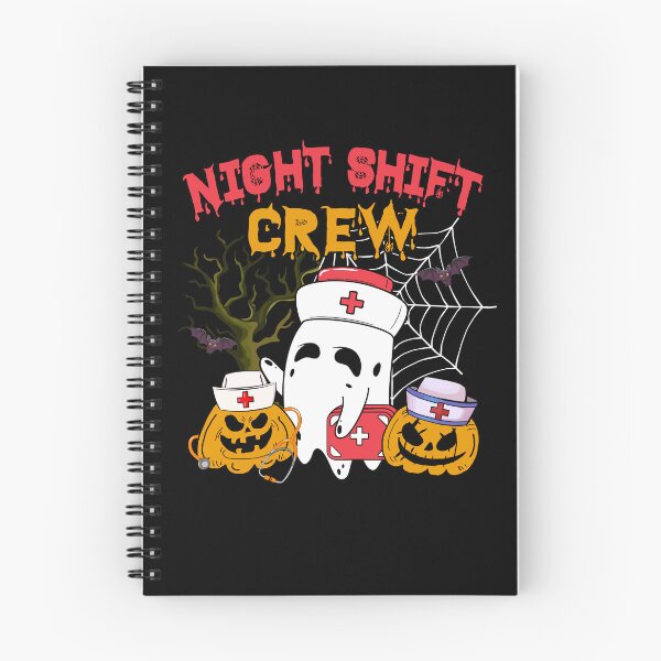 Item preview, Night Shift Crew Nurse Halloween  designed and sold by LAWRENCE-MORROW.