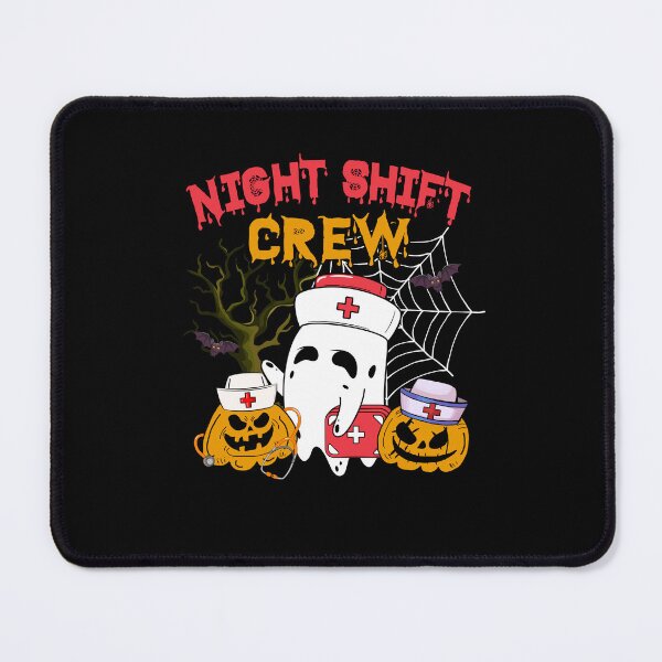 Item preview, Night Shift Crew Nurse Halloween designed and sold by LAWRENCE-MORROW.
