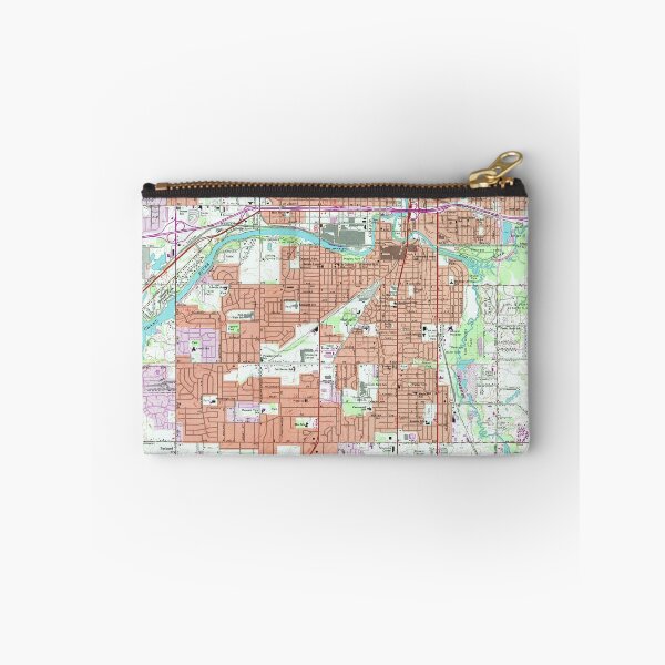 Item preview, Vintage Map of Lansing Michigan (1965) designed and sold by BravuraMedia.