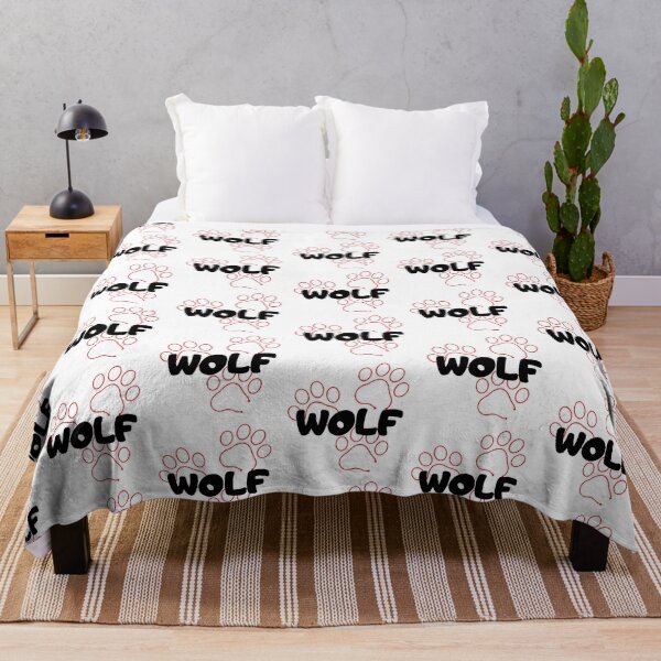 Item preview, If your pet is called Wolf, give a personalized mat. Names for cats and dogs. Wolf pet names. designed and sold by EMIPRINCESS.