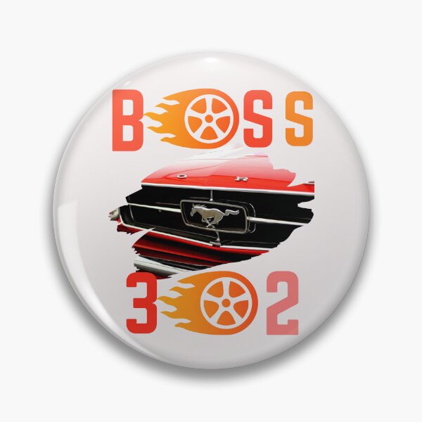 Item preview, Mustang- BOSS 302-Wheel on fire Posters designed and sold by ZoesAttic.