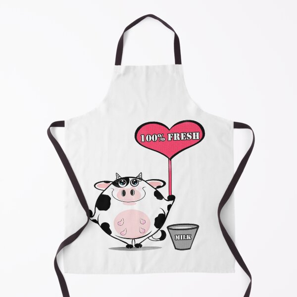 Item preview, 100% fresh milk on sale - Cute cow  designed and sold by Shirley cute art .