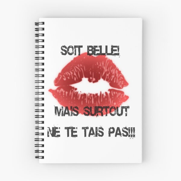 Aperçu de l'œuvre Soit belle mais surtout ne te tais pas créée et vendue par NolDesigns.