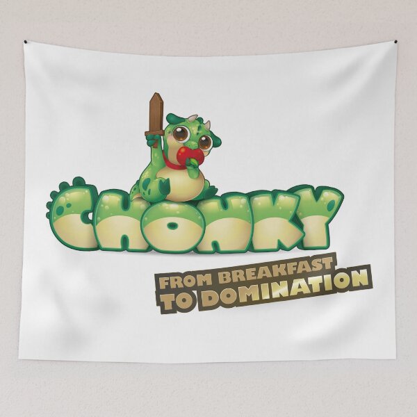 Item preview, Chonky - From Breakfast to Domination Logo designed and sold by EnhydraGames.