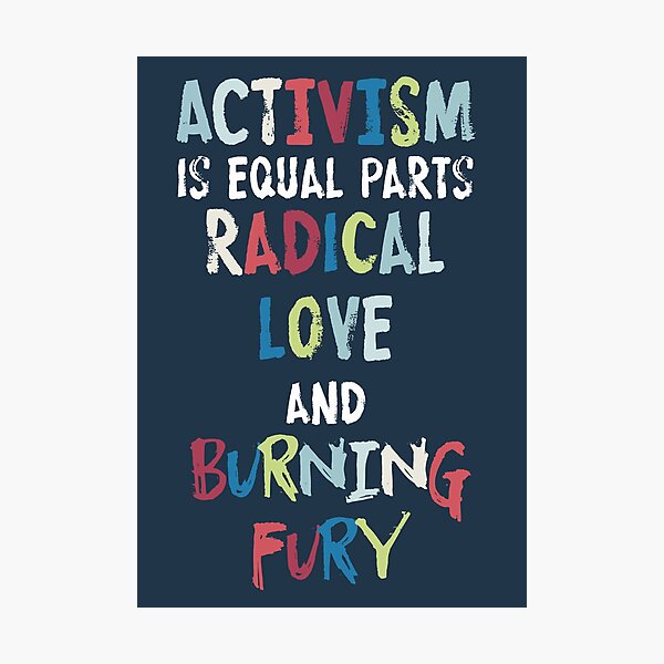 Artikel-Vorschau von ACTIVISMUS = LIEBE + FURY, designt und verkauft von galetea.