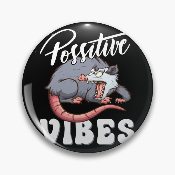 Item preview, Possitive Vibes Opossum designed and sold by Darly-Walker.