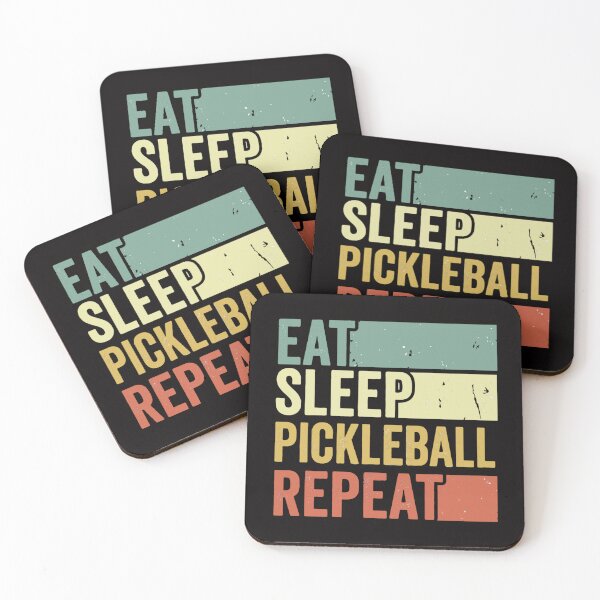Artikelvorschau, Eat Sleep Pickleball Repeat entworfen und verkauft von jeff5677.