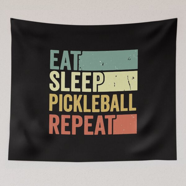 Artikelvorschau, Eat Sleep Pickleball Repeat entworfen und verkauft von jeff5677.