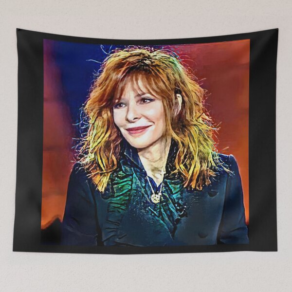 Item preview, Mylène Farmer - Variety artist designed and sold by joelle Guillaume.