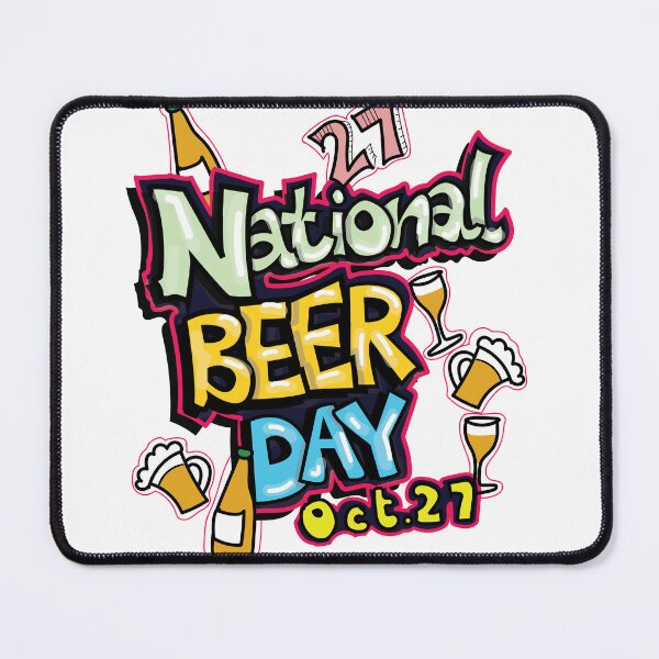 Item preview, American beer day (National Beer day) designed and sold by MarioMall01.