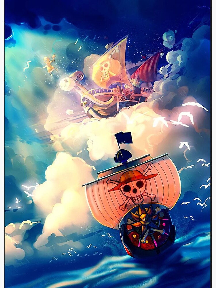 Going Merry and Thousand Sunny   One piece cartoon, One piece fanart,  Manga anime one piece