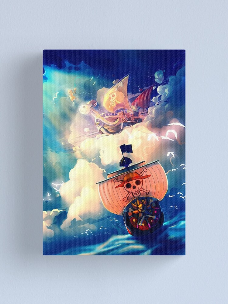 Thousand Sunny One Piece go Sailing Canvas Print for Sale by briganceoj