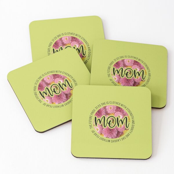 Item preview, She Is Strong Proverbs Floral Mom designed and sold by Moeez Javed.