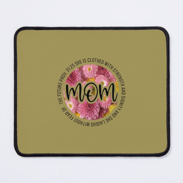 Item preview, She Is Strong Proverbs Floral Mom designed and sold by Moeez Javed.