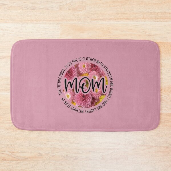 Item preview, She Is Strong Proverbs Floral Mom designed and sold by Moeez Javed.