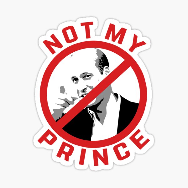 Not My Prince Sticker