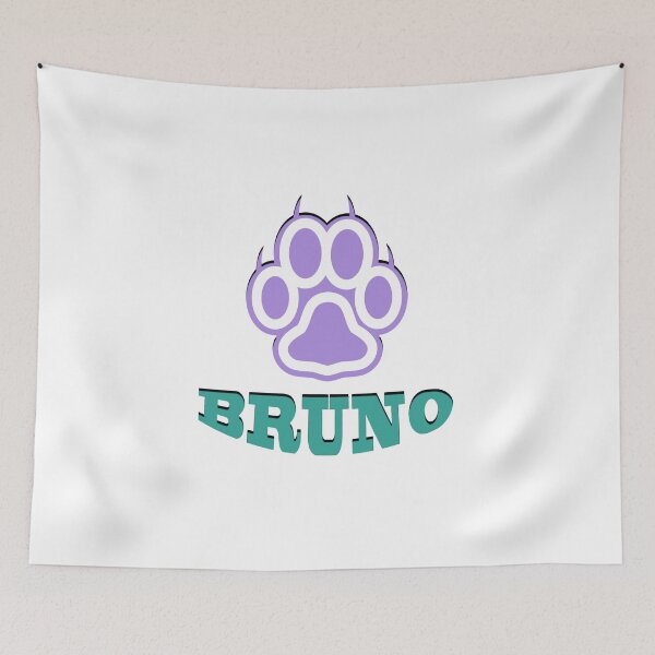 Item preview, Bruno Dog Tag Name designed and sold by PodiShawna.