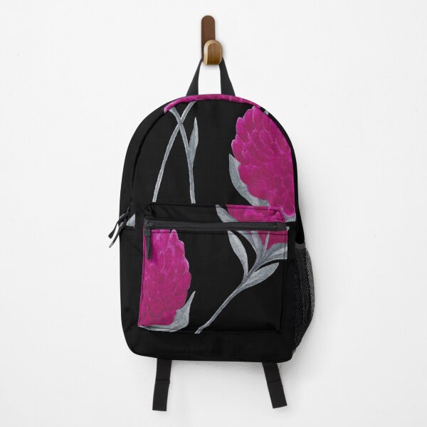 Item preview, Bright Pink Flowers With Gray Leaves designed and sold by IrinaIkar.