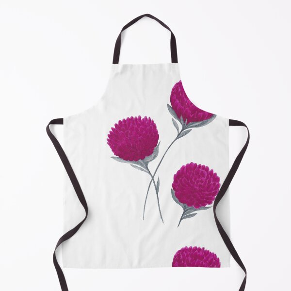 Item preview, Bright Pink Flowers With Gray Leaves designed and sold by IrinaIkar.