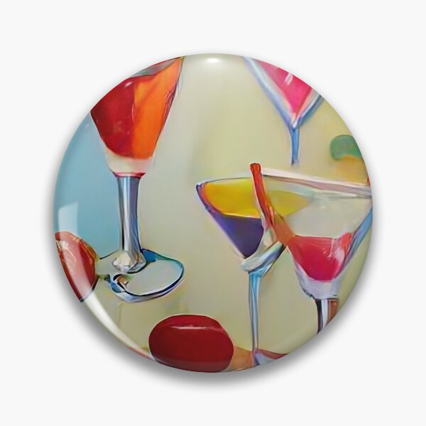 Item preview, oil painting of tropical cocktails #4 designed and sold by wadelcl.
