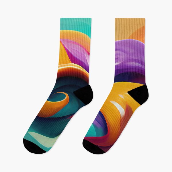 Item preview, Abstract Art of Lines, Waves and Curves Pattern  - Created by Artificial Intelligence designed and sold by Created-by-AI.